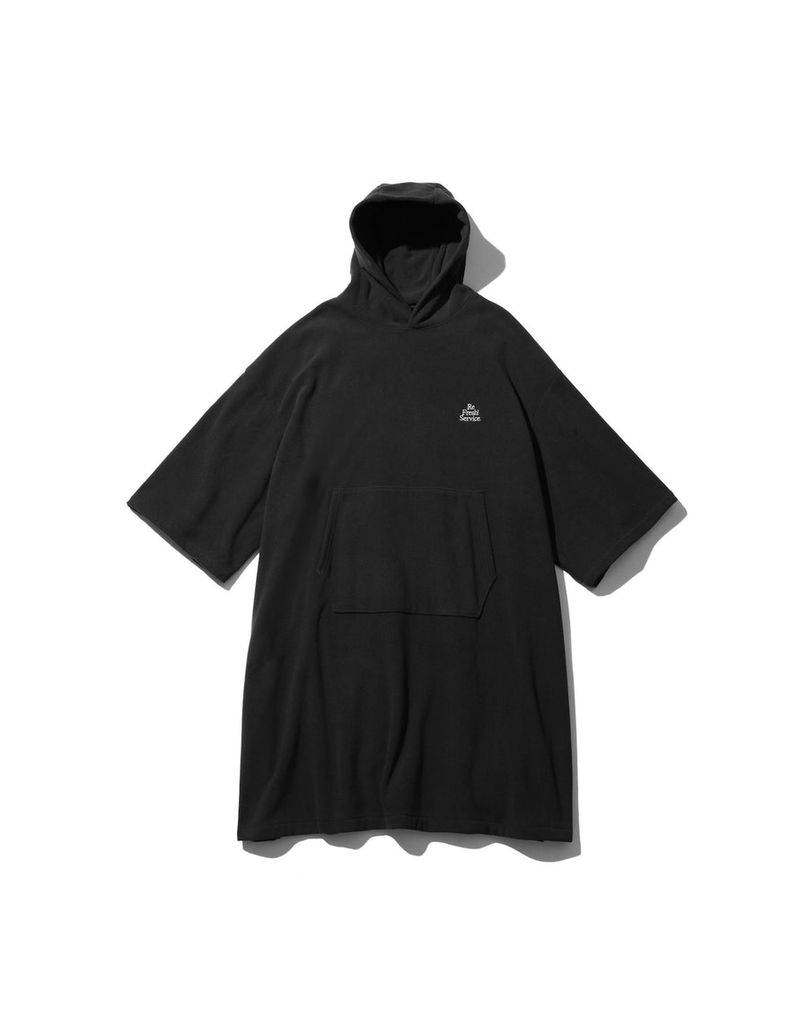 "ReFresh!Service." FLEECE SAUNA PONCHO