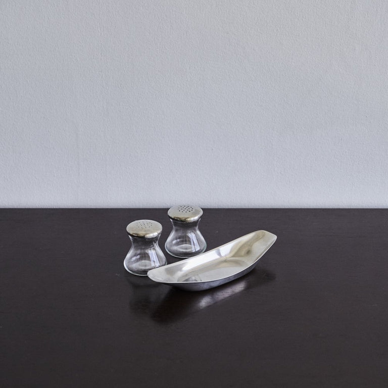 WMF Germany Salt & Pepper by Wilhelm Wagenfeld 1952