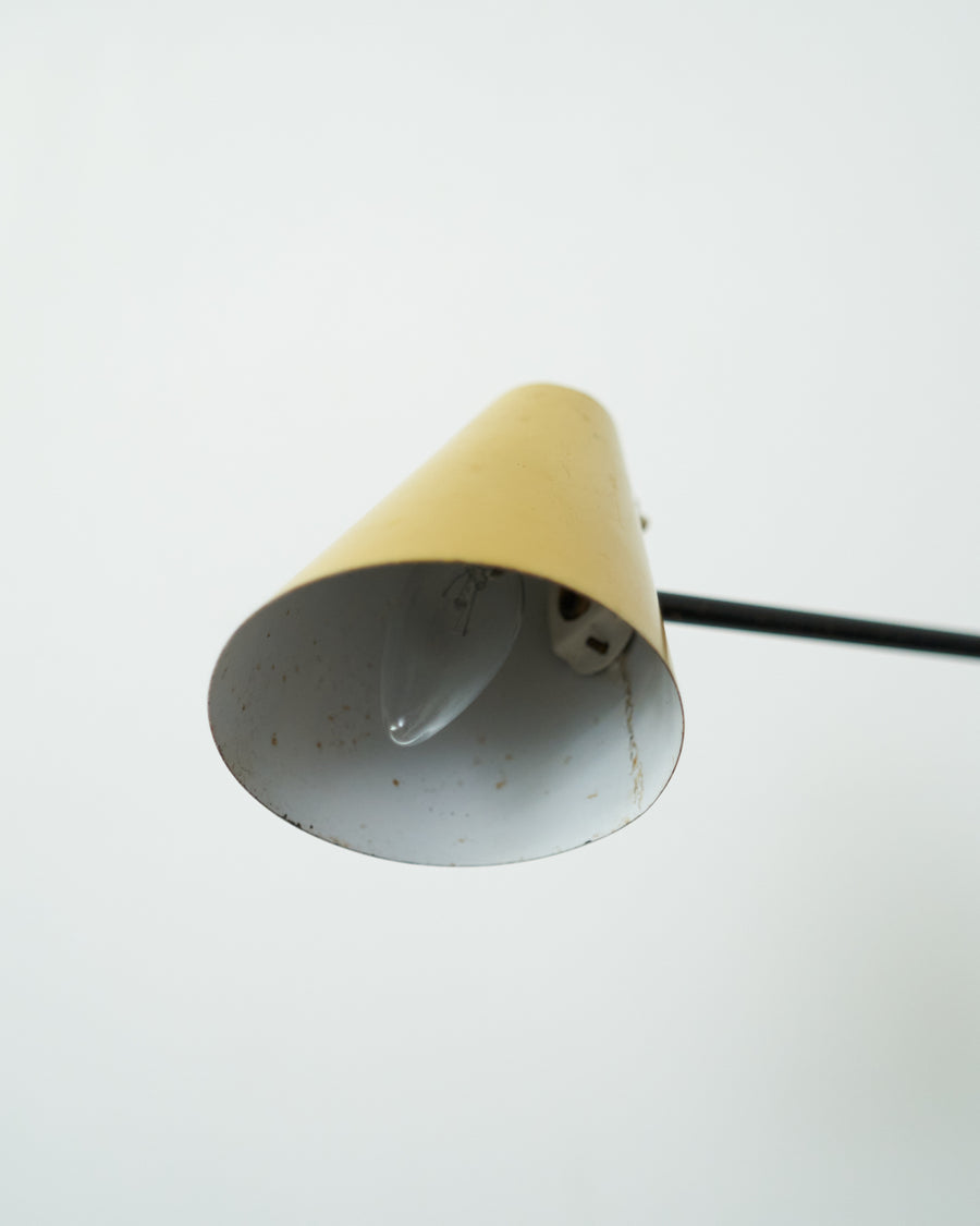 1950s French Wall Lamp by Jaques Biny